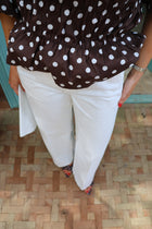 Marcella wide jeans wit