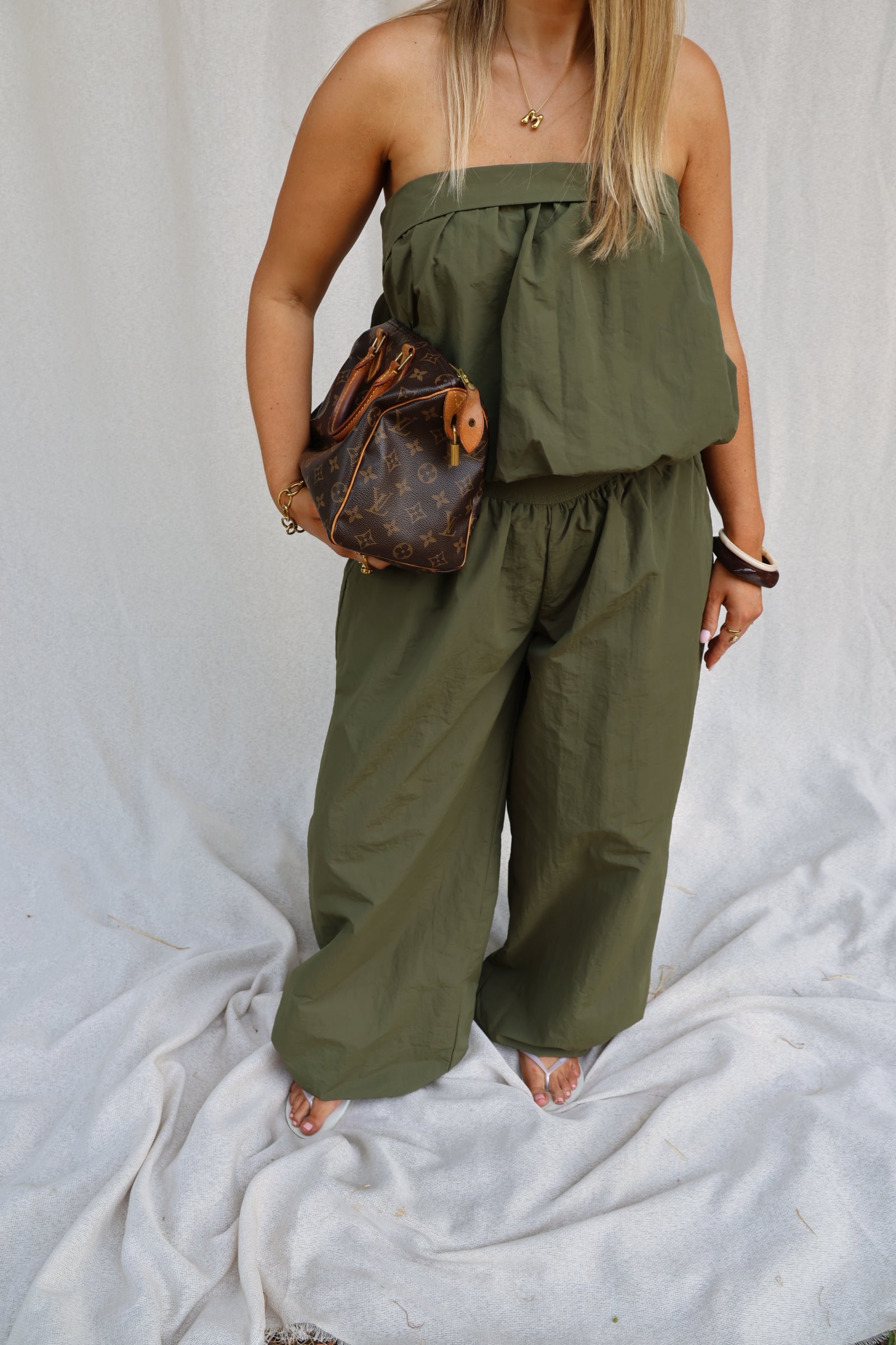 Dona parachute pantalon