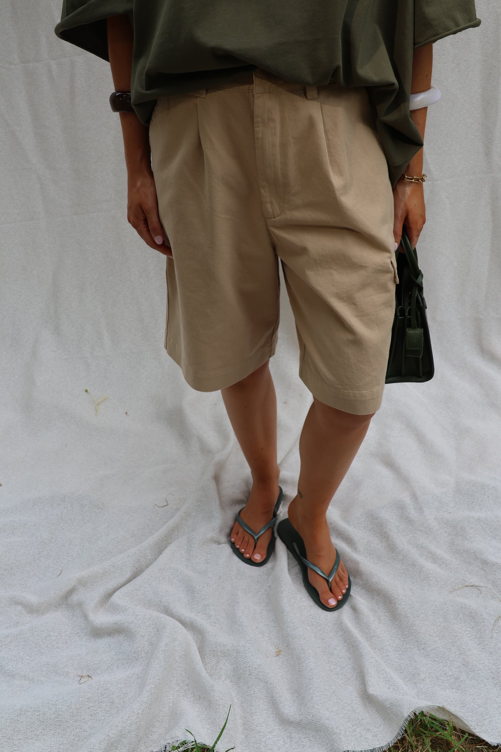 Nova cargo short camel