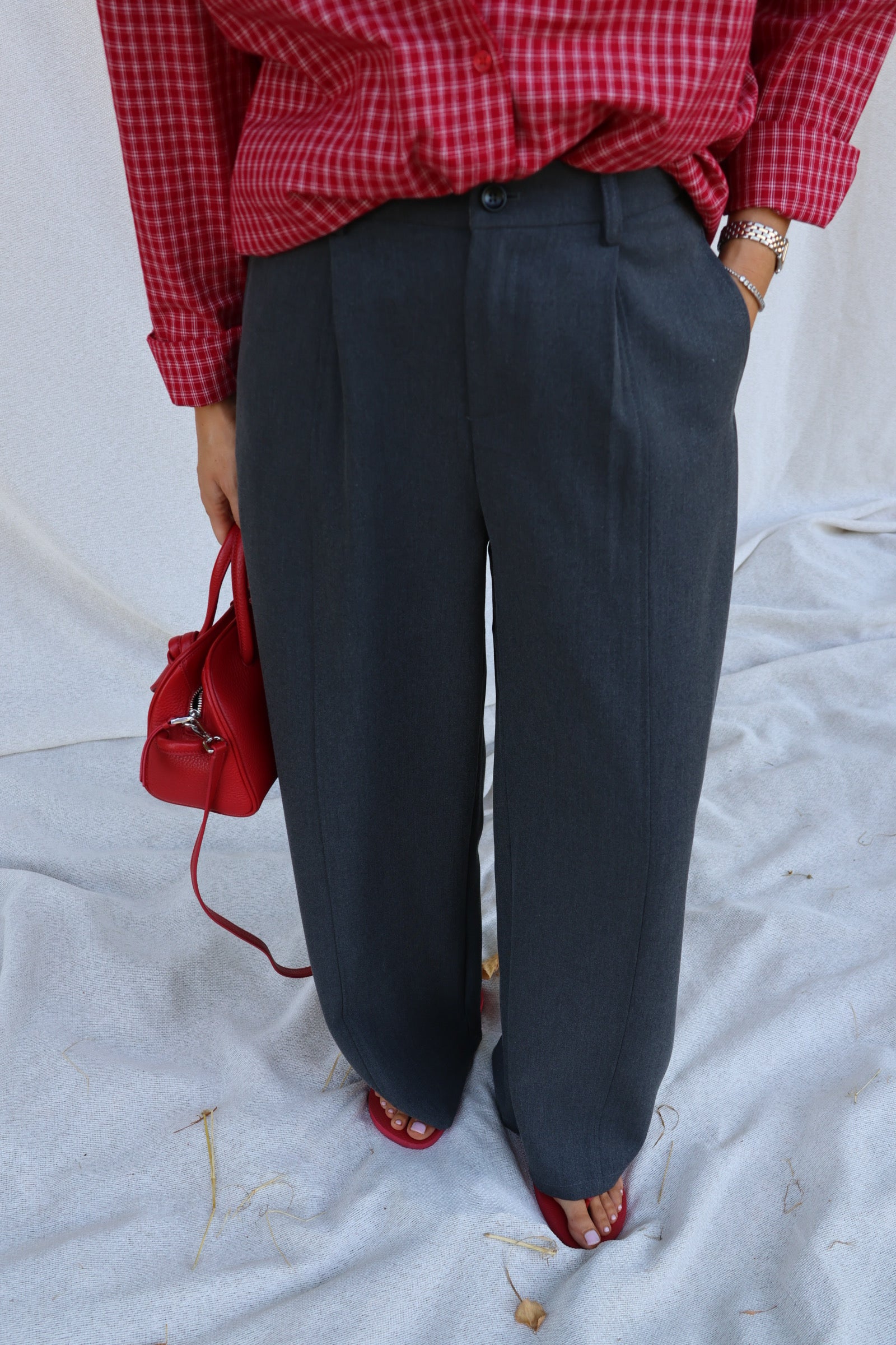Gigi pantalon grijs