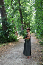 Helena maxi halterjurk kaki