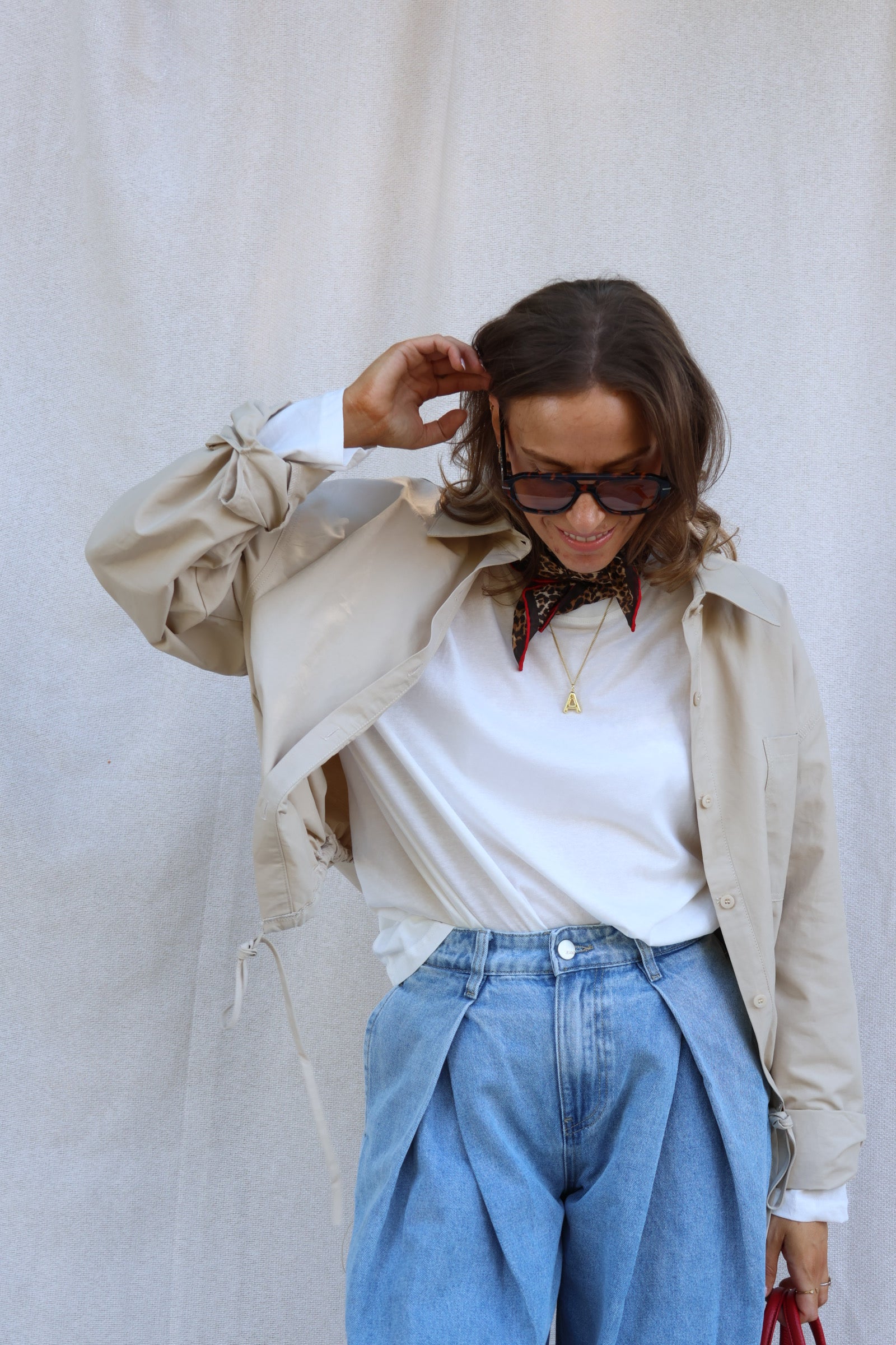Emma hemdje beige