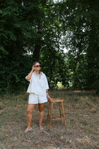 Renée gestreepte short