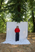Veerle pantalon marine