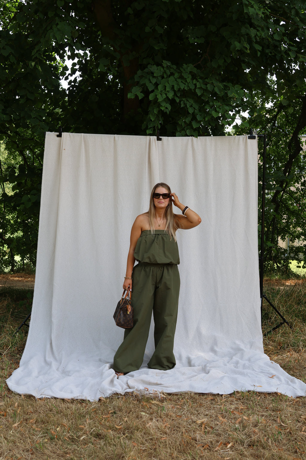 Dona parachute pantalon
