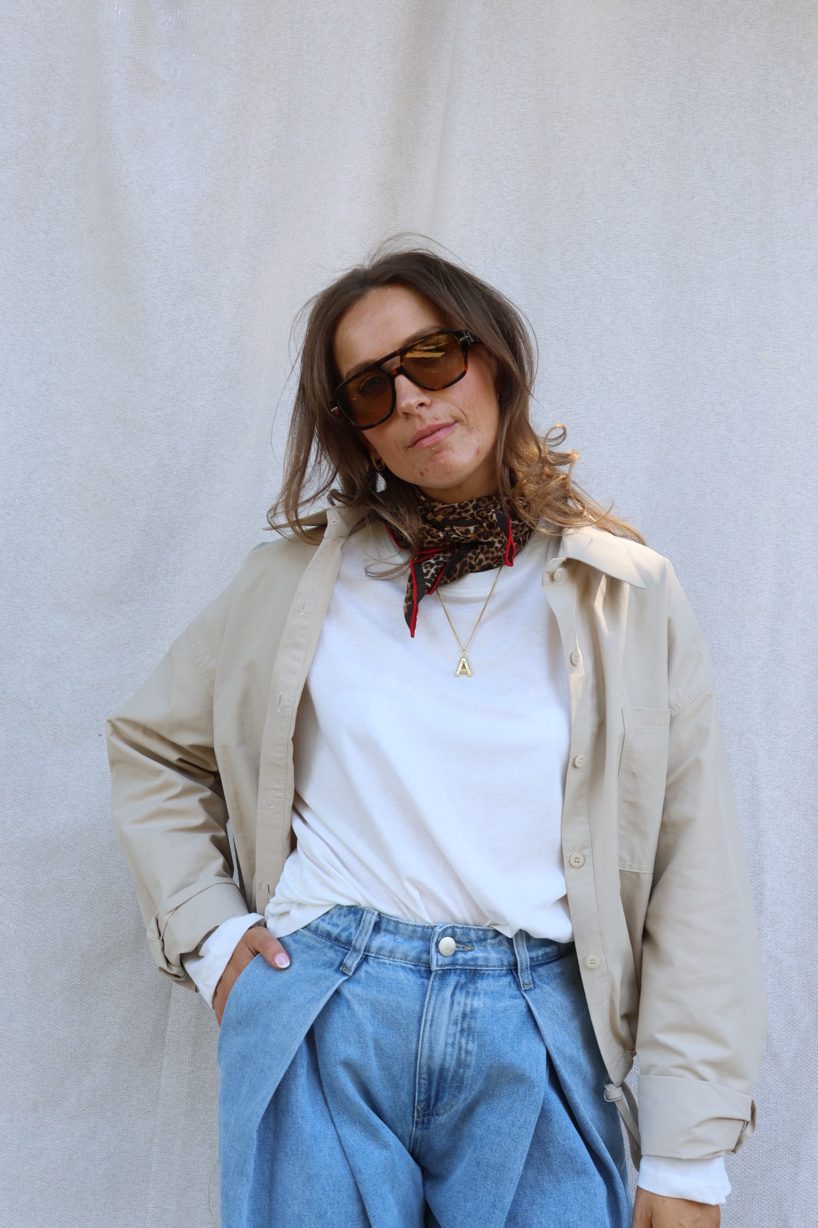 Emma hemdje beige