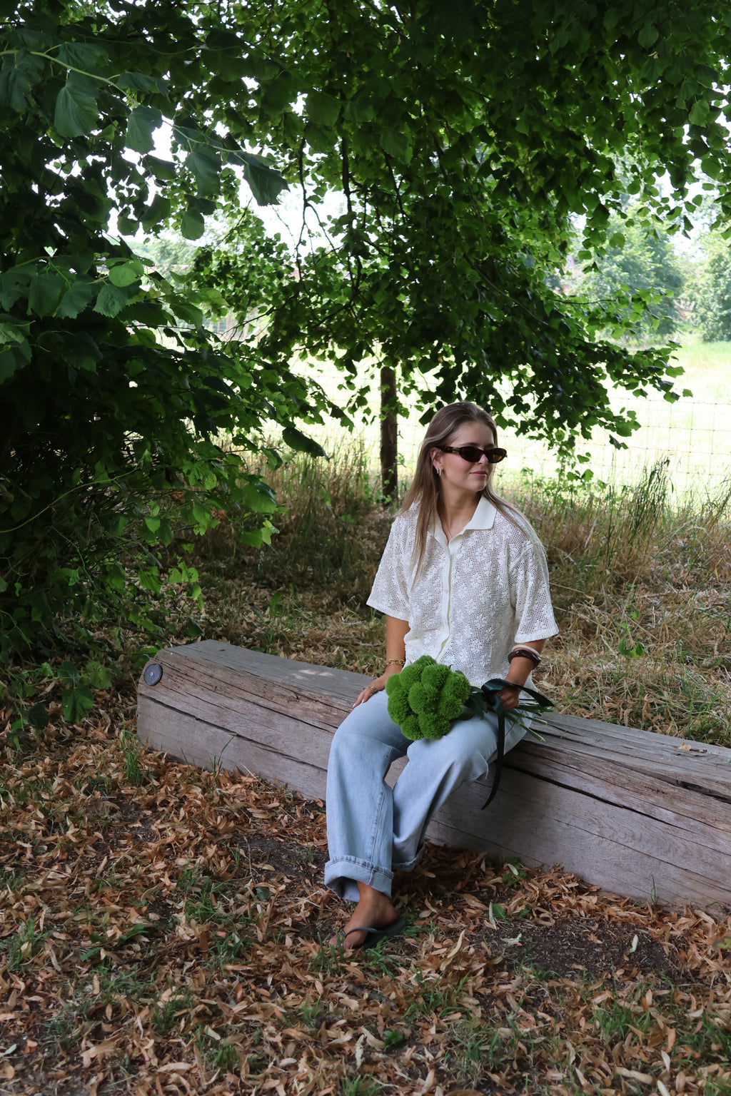 Nel wide leg jeans