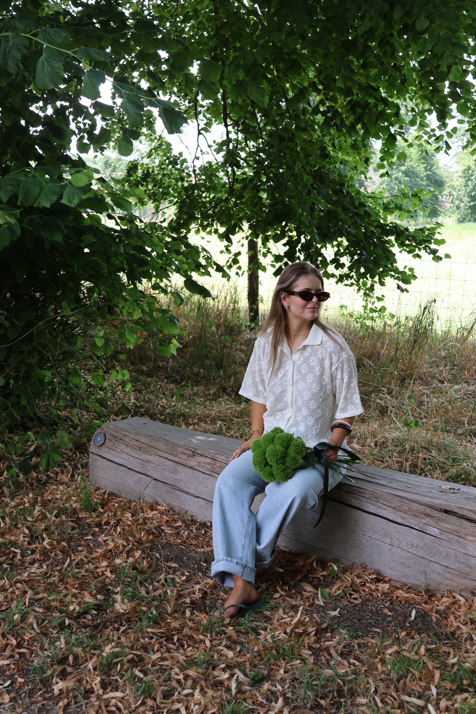 Nel wide leg jeans