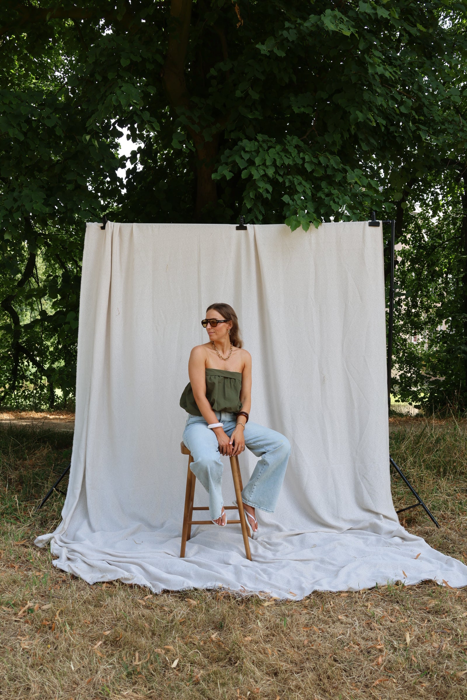 Nel wide leg jeans