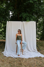 Nel wide leg jeans
