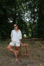 Renée gestreepte short