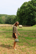 Liv lace short groen