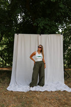 Dona parachute pantalon