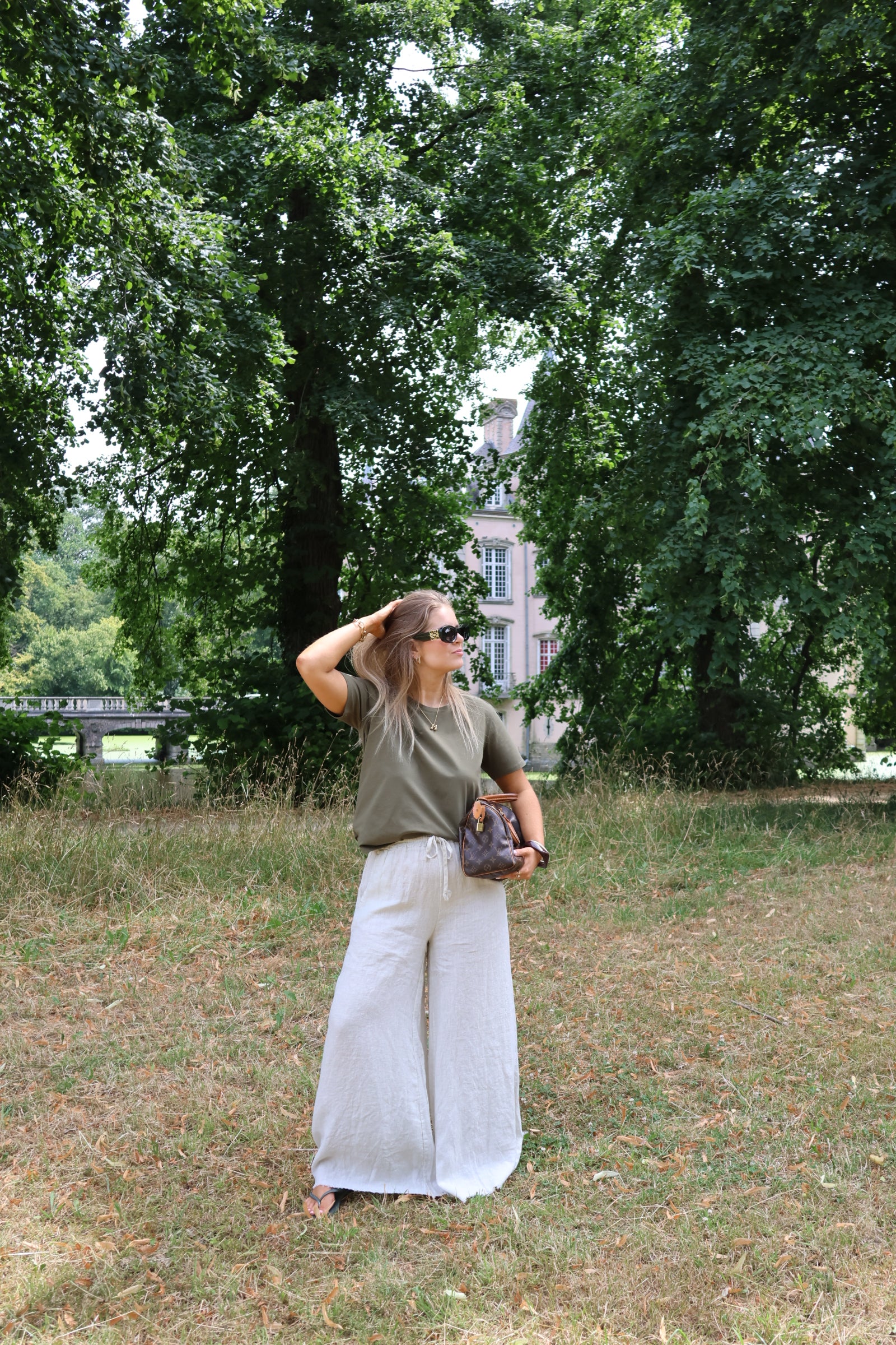 Belle T-shirt kaki