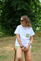 Liv lace short groen