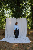 Pip hemdje met detail blauw