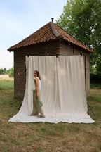 Evy pantalon met plooidetail