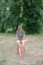 Liv lace short beige