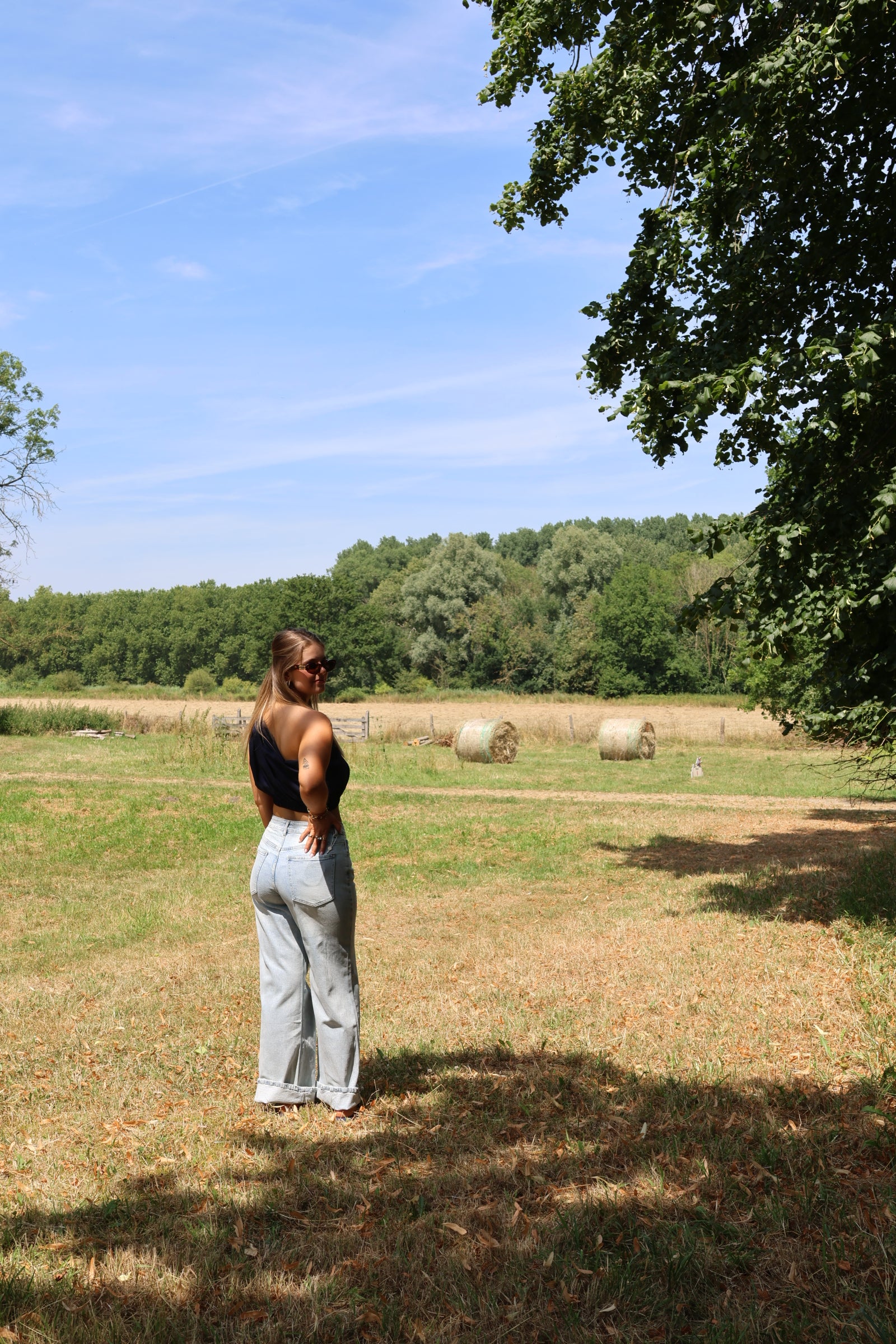 Nel wide leg jeans