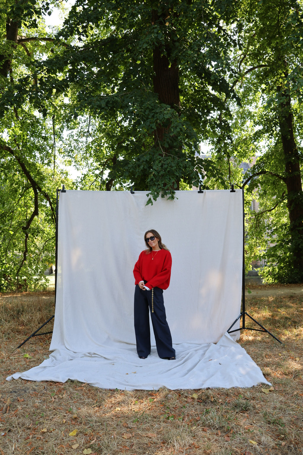 Veerle pantalon marine