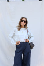 Aster longsleeve grijs