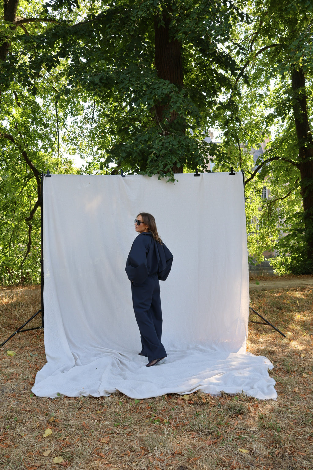 Veerle pantalon marine