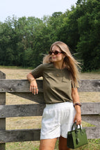 Romy broderie short wit