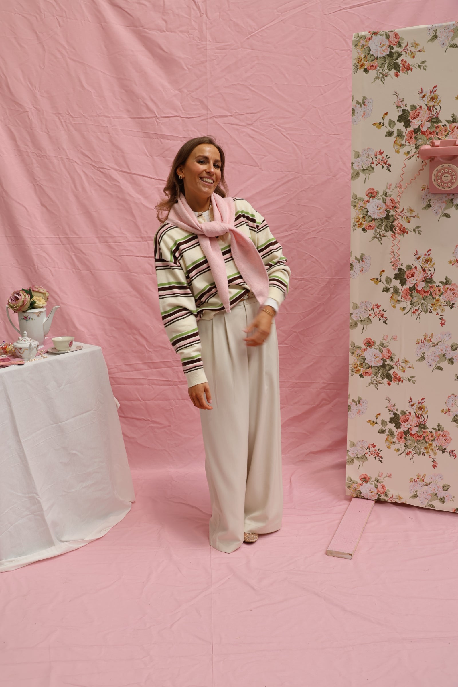 Matilda beige trousers