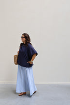 Gulia oversized T-shirt marine