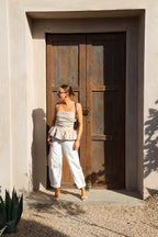 Justine broderie top