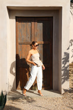 Justine broderie top