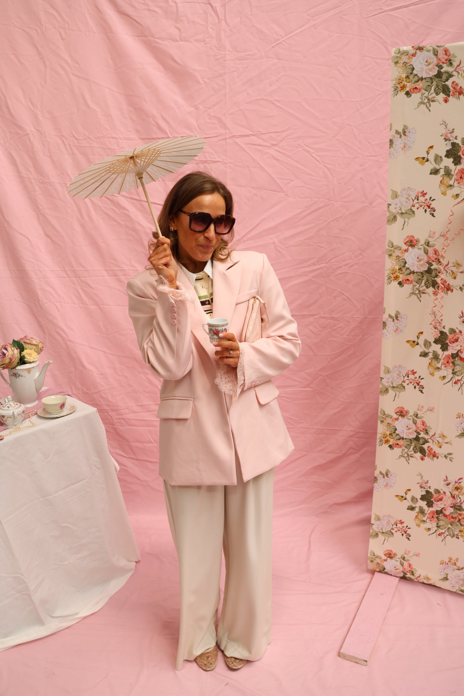 Matilda beige trousers