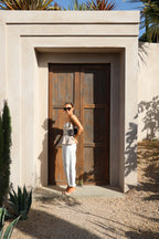 Justine broderie top
