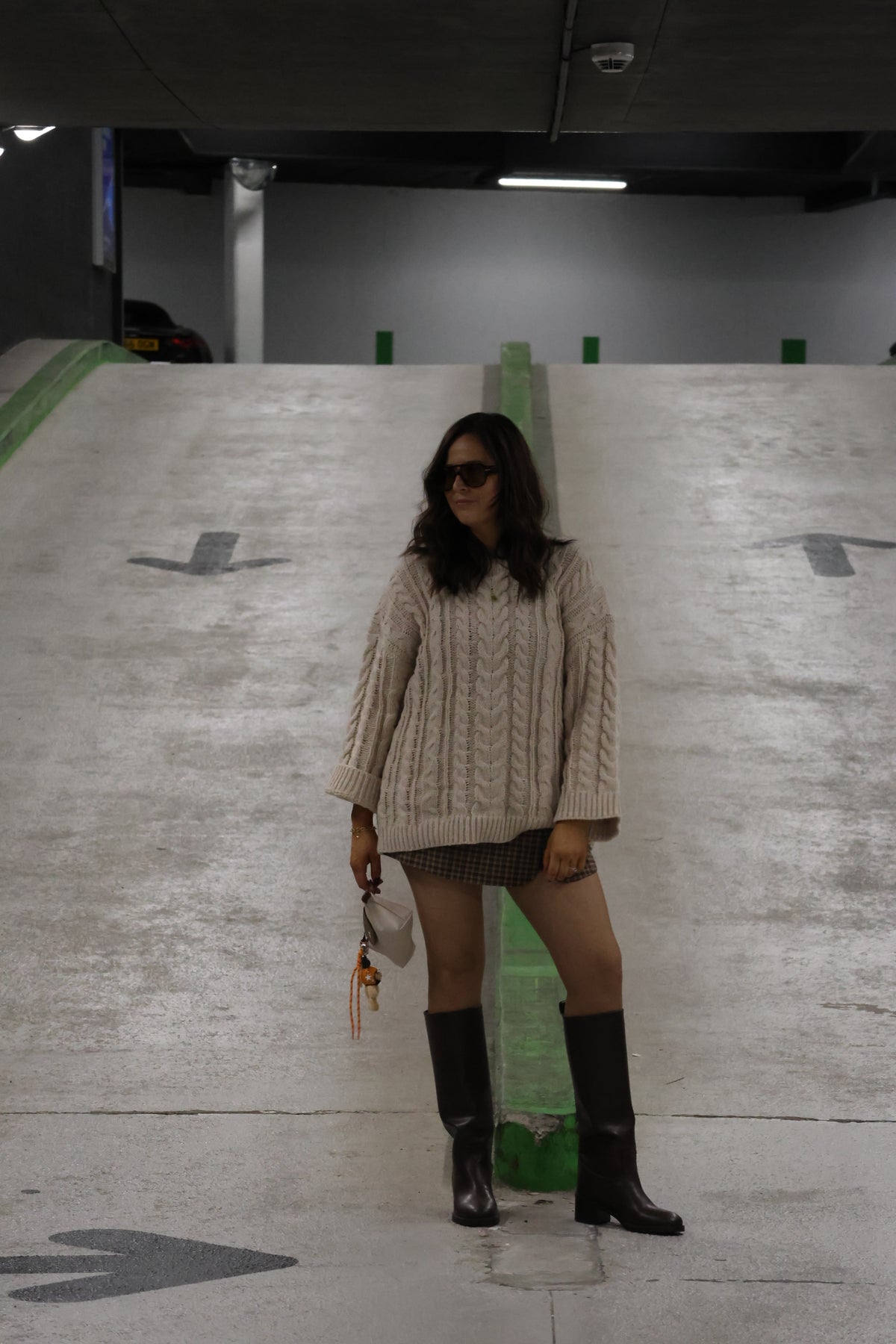 Romée cable knit beige