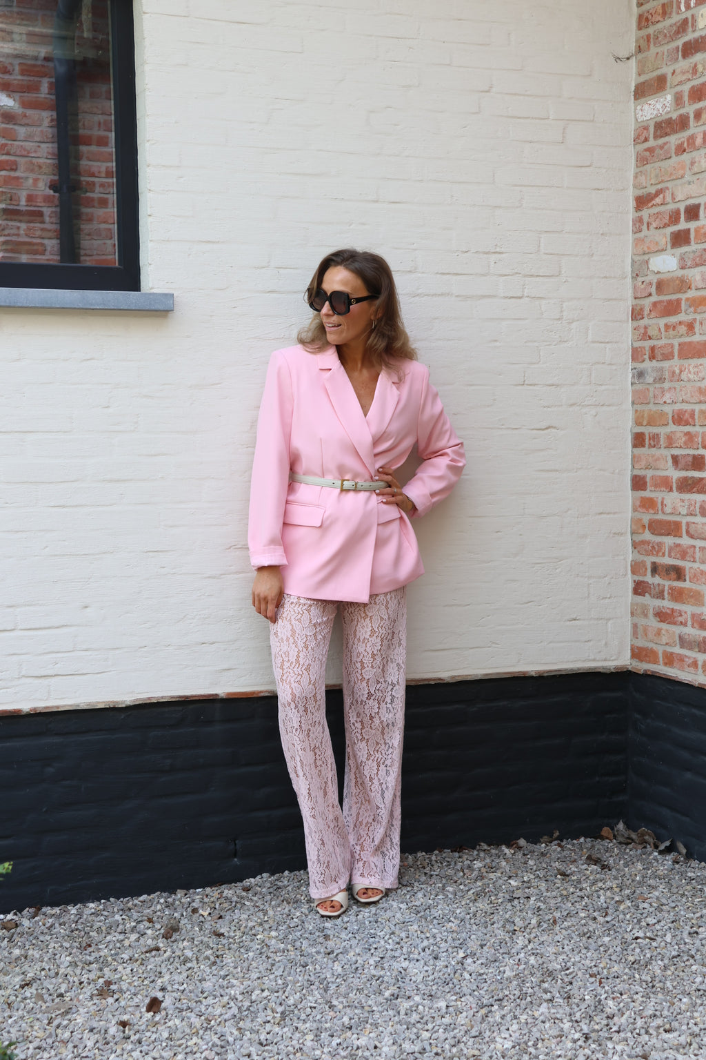 Helena blazer roze