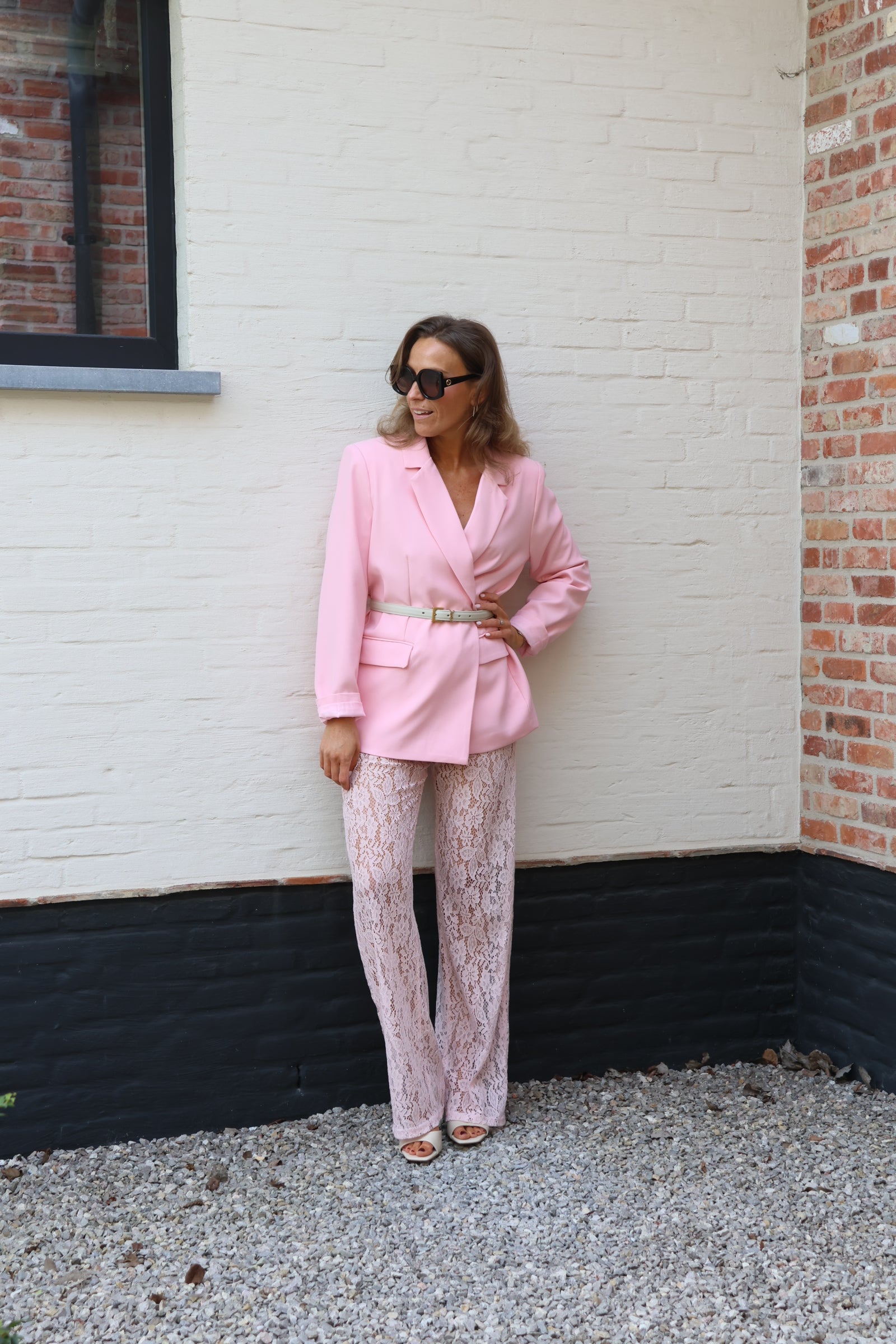 Helena blazer roze