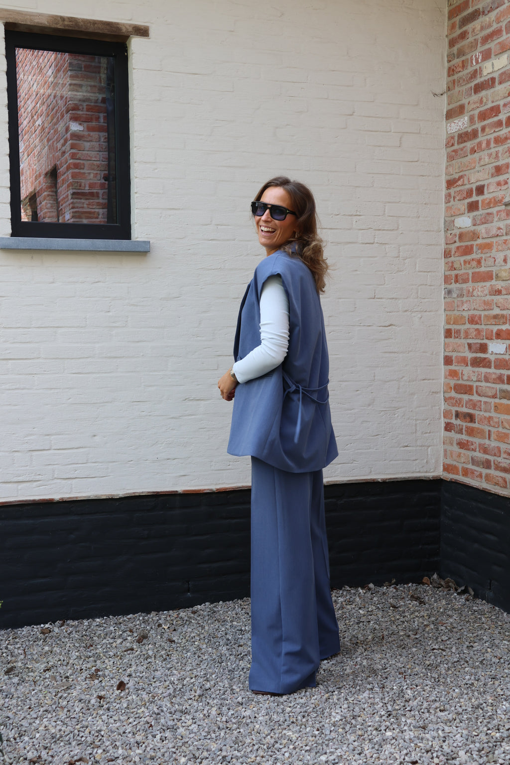 Vienna pantalon blauw