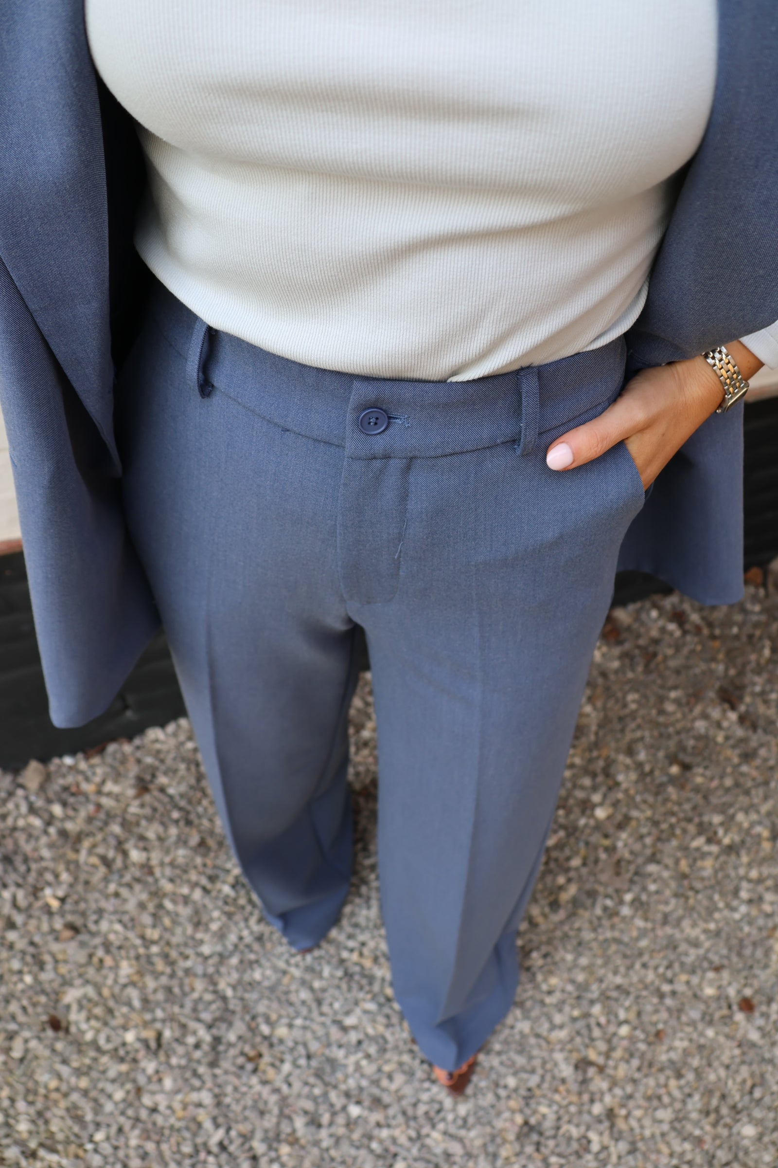 Vienna pantalon blauw