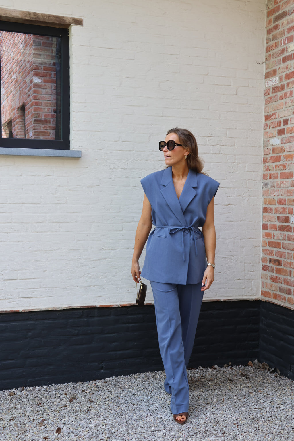 Vienna pantalon blauw