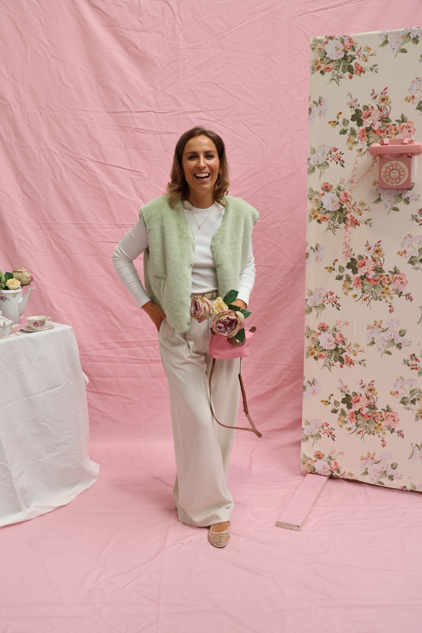 Matilda beige trousers