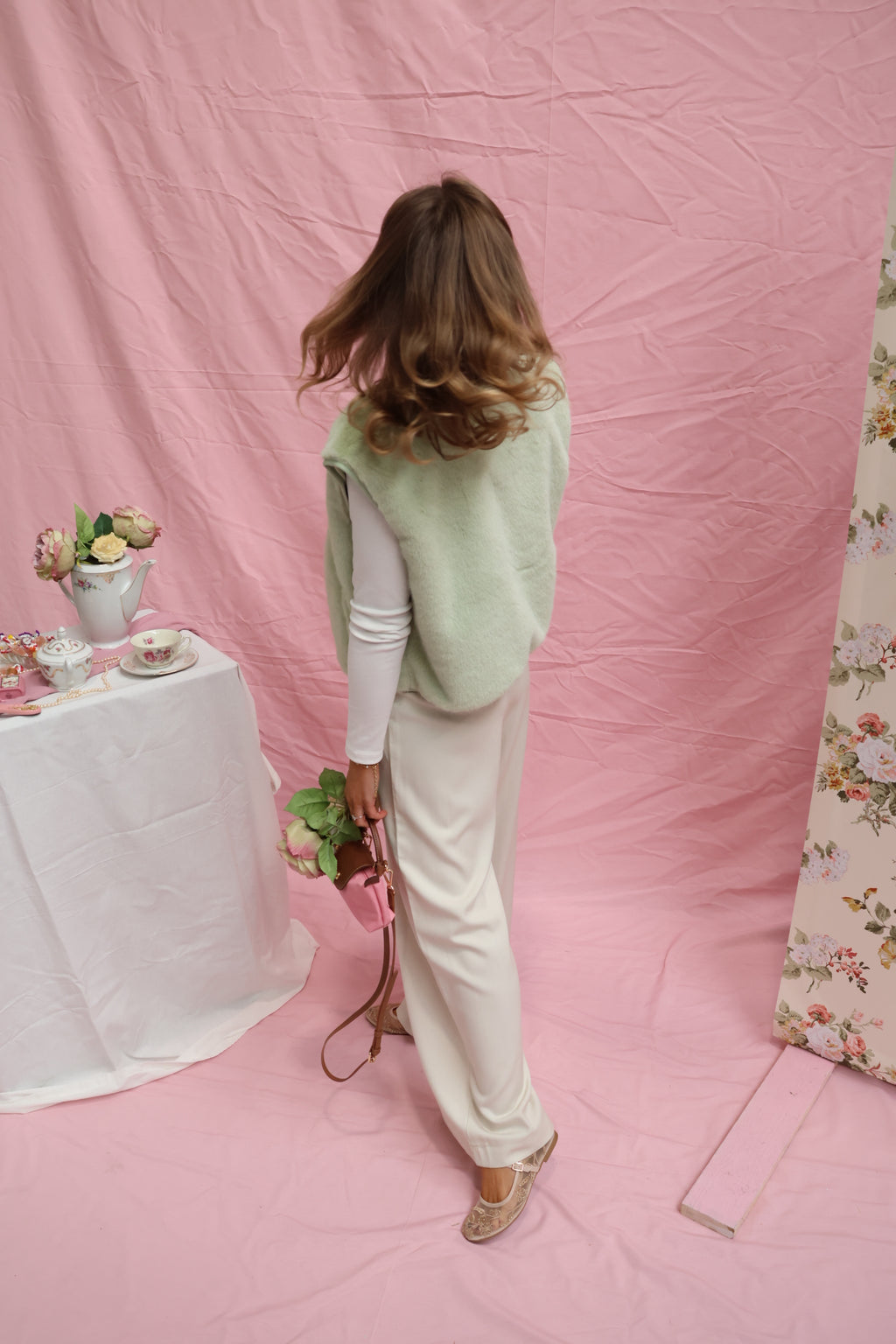 Matilda beige trousers