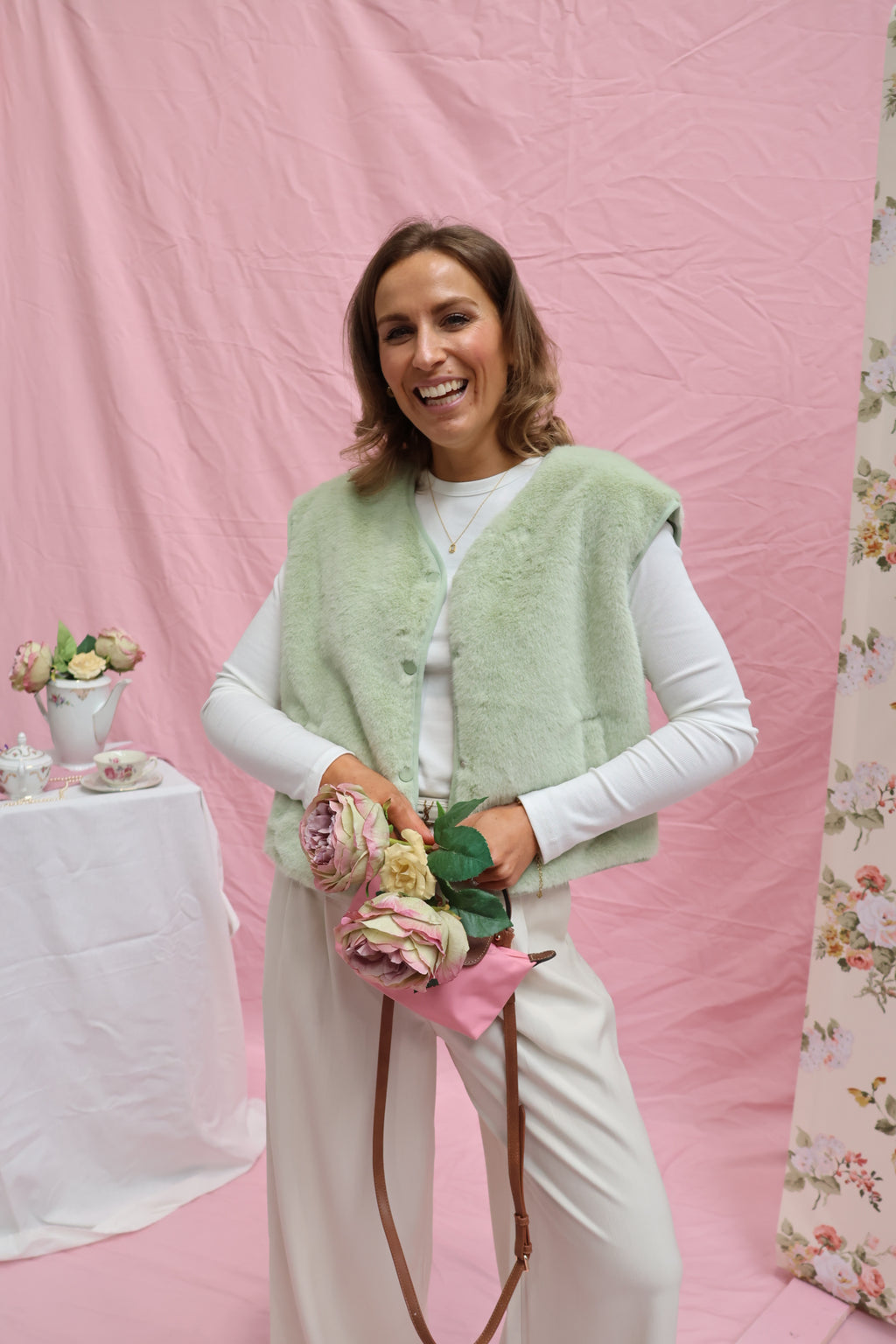 Blair longsleeve white