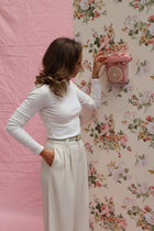 Blair longsleeve white