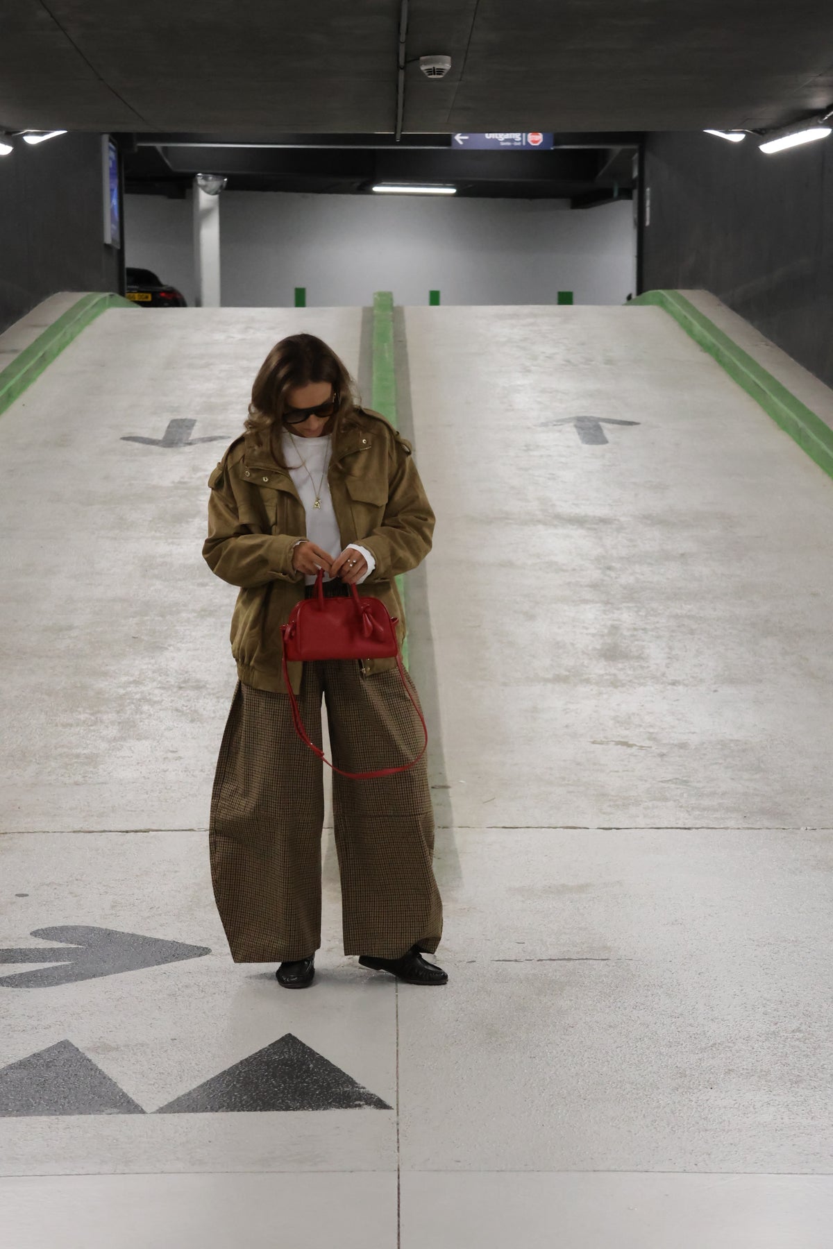 Chloé suède bomberjas camel