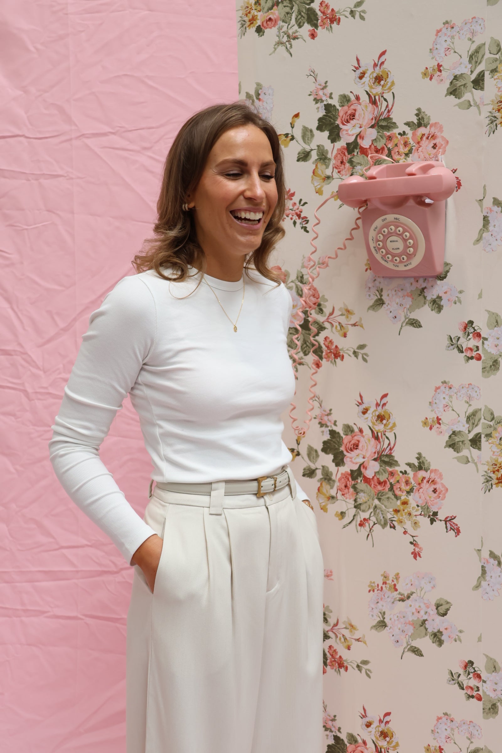 Blair longsleeve white