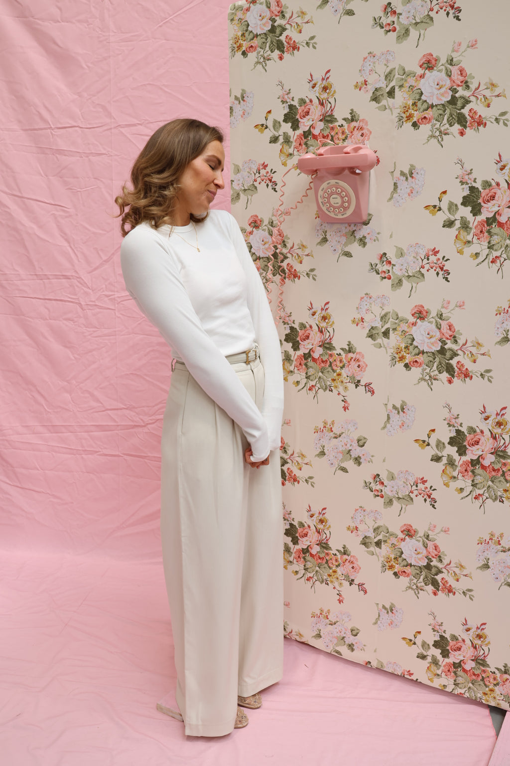 Blair longsleeve white