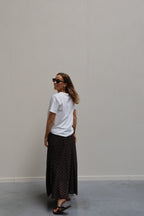 Liza polkadot maxi rok