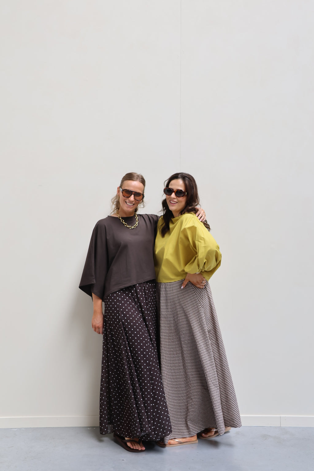 Liza polkadot maxi rok
