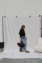 Ophélie balloon jeans light denim