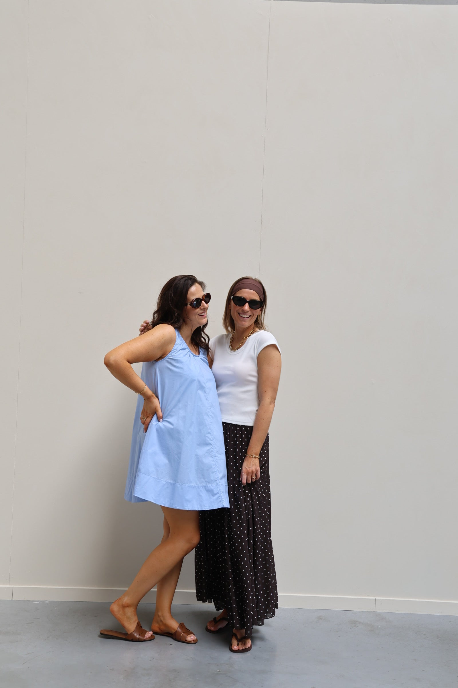 Liza polkadot maxi rok
